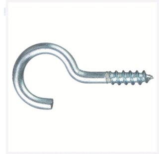 Hembrilla abierta zincada 19x60 (caja 200u)