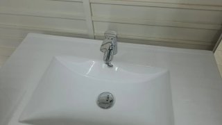 Mueble de baño blanco