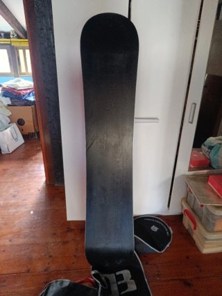 Tabla de Snowboard Roja