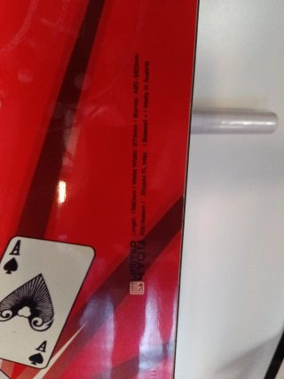 Tabla de Snowboard Roja