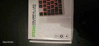 Teclado y Ratón Gaming LIMEIDE GTX350 LED