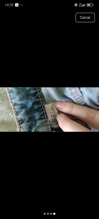 Pantalón vaquero ancho h&m talla S