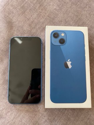 iPhone  13 normal  Apple azul