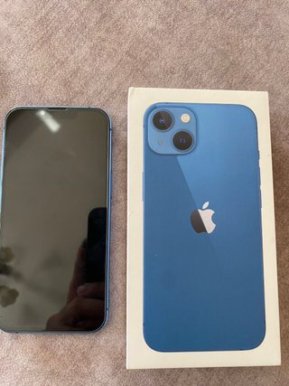 iPhone  13 normal  Apple azul