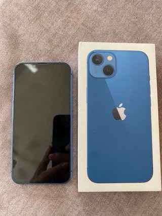 iPhone  13 normal  Apple azul