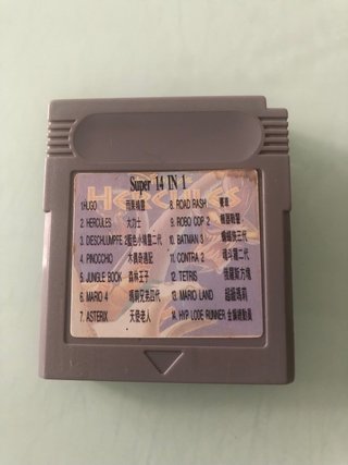 Cartucho GameBoy Super 14 in 1