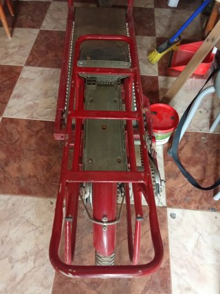 Bicicleta estática para correr