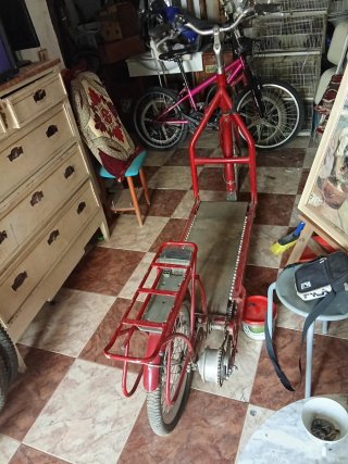 Bicicleta estática para correr