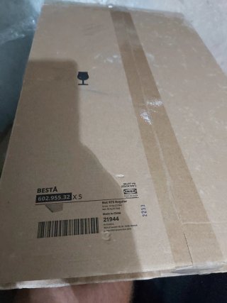 Scaffale in vetro Ikea