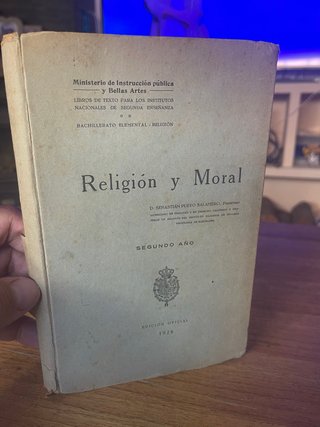 Religión y Moral 1928 – Edición Oficial Ministerio