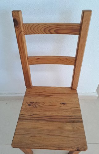 2 Sillas Pino Ivar Ikea