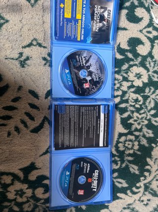 Call Of Duty Modern Warfare+CallOf Duty Black Ops4
