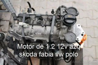 Motor de 1.2 12v azq skoda fabia vw polo