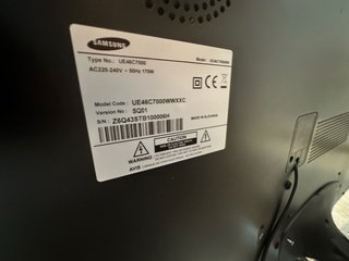 Televisor Samsung Negro 3D con gafas 110x70 46 pul