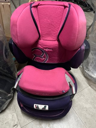 Silla Coche Cybex Isofix Grupo 1-2-3 Rosa/Morado