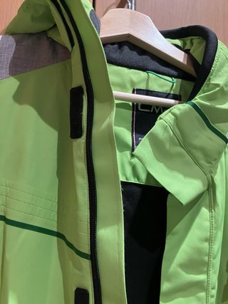 Anorak CMP Verde y Gris