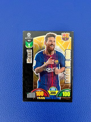 Cromo Messi Balón de Oro 2017-18