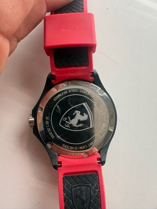 Reloj Ferrari Sf.02.1.29.0006 pila recien puesta
