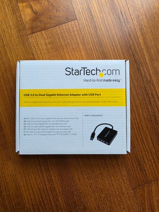StarTech da USB 3.0 a 2pt Ethernet USB32000SPT