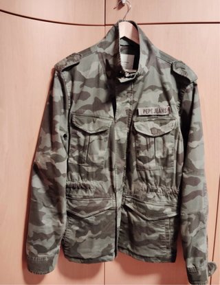 Chaqueta militar Pepe Jeans Camuflaje