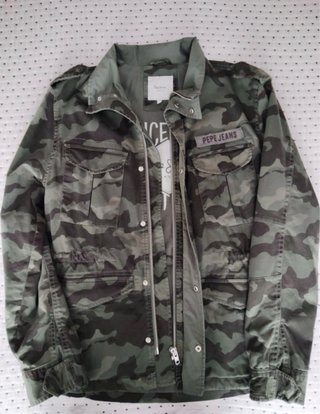 Chaqueta militar Pepe Jeans Camuflaje