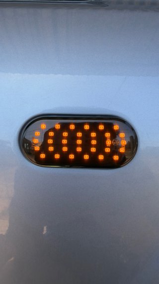 Intermitentes LED Dinámicos Ahumados