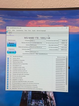 PC Gaming Blanca Intel I7 / RTX 3060 /32GB RAM/SSD