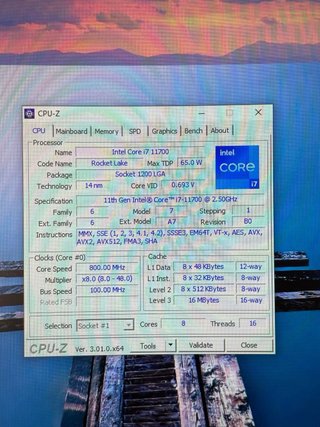 PC Gaming Blanca Intel I7 / RTX 3060 /32GB RAM/SSD