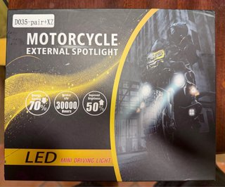 Faros LED Moto DO35,en perfecto estado , ,4”, IP68