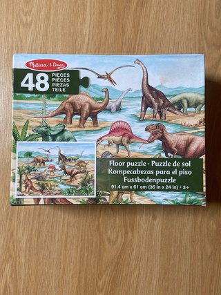 Puzzle de suelo Melissa & Doug 48 piezas