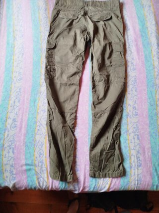 Pantalones cargo verde oliva T- 164