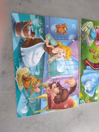 2 Puzzles Madera Educa Cenicienta 25 Piezas