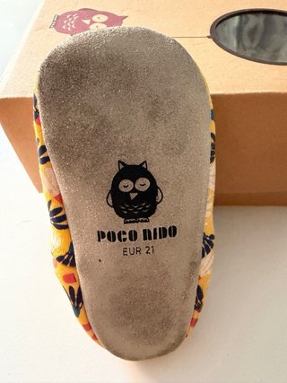Zapatos barefoot Poco Nido Badminton Yellow