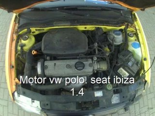 Motor vw polo. seat ibiza 1.4