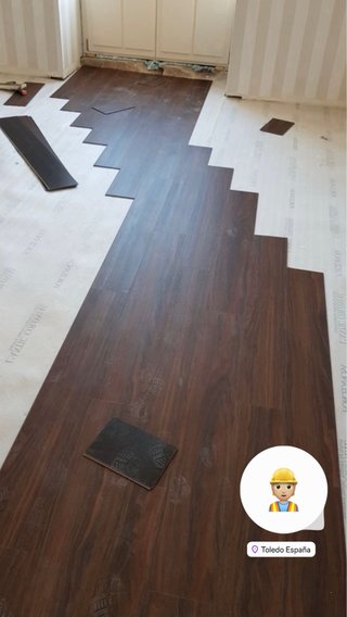 Instalación de tarima flotante