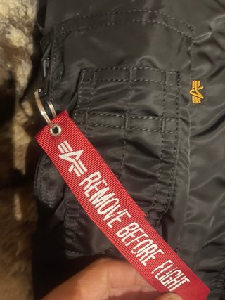Chaqueta Bomber Negra Alpha Industries