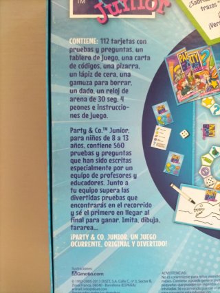 Party & Co Junior Diset Juego de Mesa