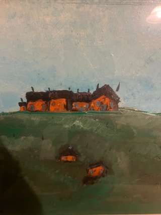 Quadro dipinto a mano