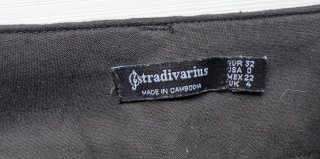 Pantalón vestir negro mujer T. 32