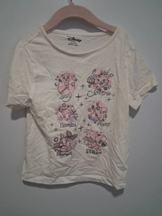 Camiseta Disney Personajes Infantiles