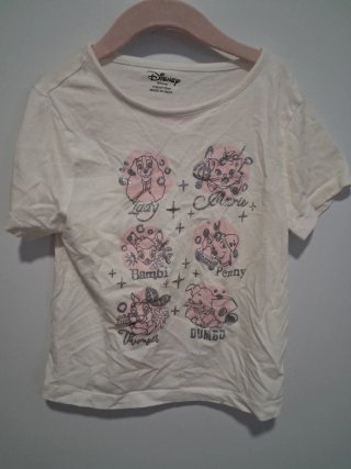 Camiseta Disney Personajes Infantiles