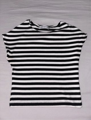Top rayas Stradivarius XS