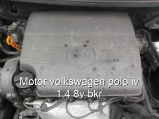 Motor volkswagen polo iv 1.4 8v bkr