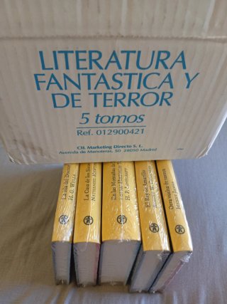 5 libros literatura fantástica y de terror