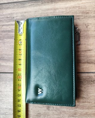 Monedero Misako Verde Compacto