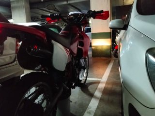 Honda CRM 75R Enduro Roja y Blanca