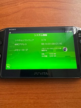 PS Vita PCH-2000 Wi-Fi Black Import Giappone
