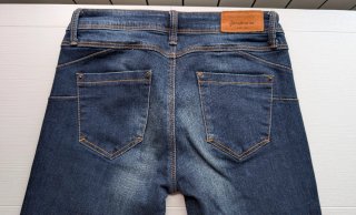 Vaqueros mujer rectos tobilleros talla 38