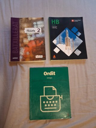 Llibres Batxillerat i 4t Eso
