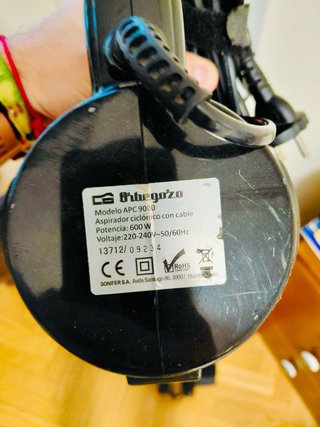Aspiradora Orbegozo APC9000